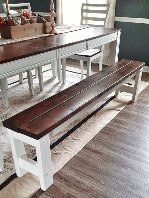 How to Style Your Rustic Minimalist Wood and Iron Dining Bench